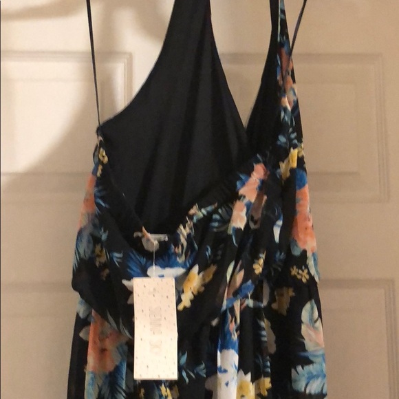 Sienna Sky Women’s Small Black Floral Dress - Picture 7 of 8